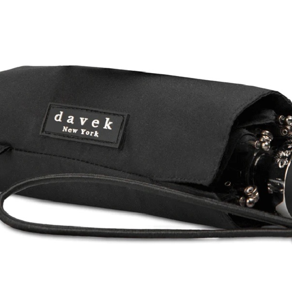 Davek Mini Umbrella - Black